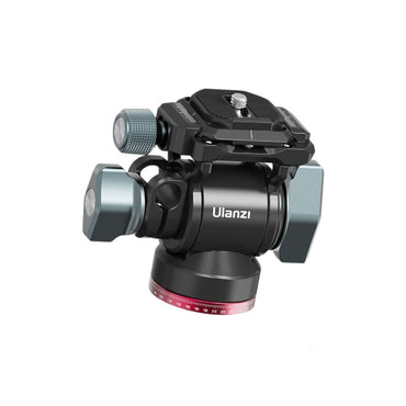 Ulanzi U-190 Camera Aluminum Alloy Rotating Tripod Head with 10kg Load Capacity, Panoramic Ball Head, Detachable Handle