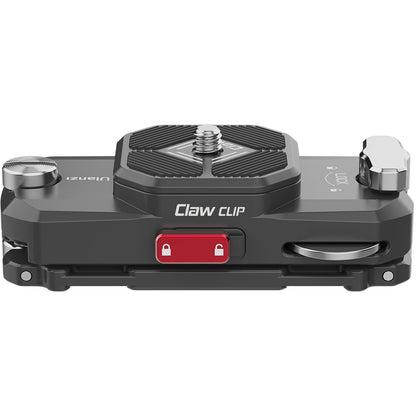 Ulanzi 2684 Claw Clip Shoulder Strap Quick Release Mount 2.5-kg Load Capacity and 1.5cm by 6cm Clamp Capacity