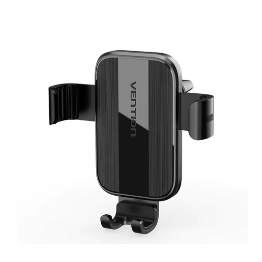 Vention Car Phone Mount Auto-Clamping for Air Vent With Duckbill Clip Square / Fashion Type (Black) | KCLB0, KCTB0