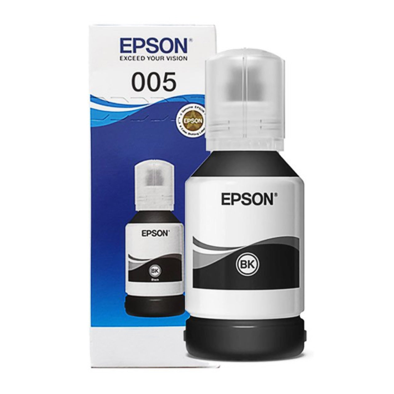 Epson 005 Ink Refill Bottle (120mL) Black for Printer EcoTank M1140 / M1120 / M2140 / M1100 / M3170