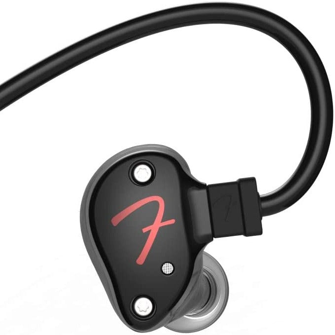 Fender IEM Nine Pro Series In-Ear Headphone Monitor (Olympic Pearl, Black Metallic)