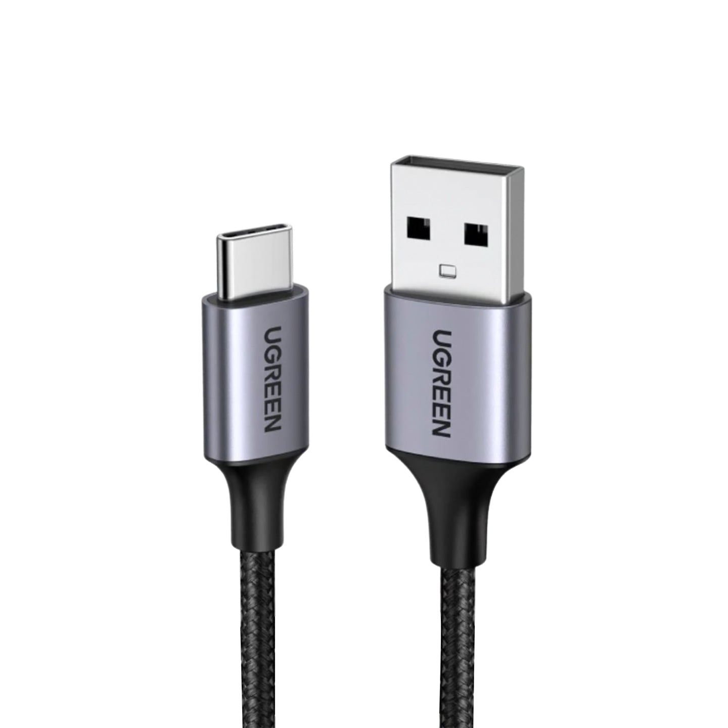 UGREEN USB-A 2.0 to USB-C Cable with Tinned Copper Core and Multiple Shielding Layer for Smartphones and Tablets (Available in 0.25M, 0.5M, 1M, 1.5M and 2M)
