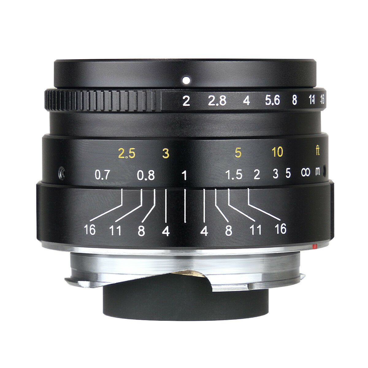 7Artisans 35mm f2.0 Full Frame Photoelectric Manual Prime Lens for Leica M Mount Mirrorless Cameras with Bokeh Effect