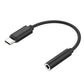 Godox GAC-IC5 3.5mm to USB Type-C Adapter Cable Headphone Jack Dongle for Phone to Earphone Microphone Connector (13cm)