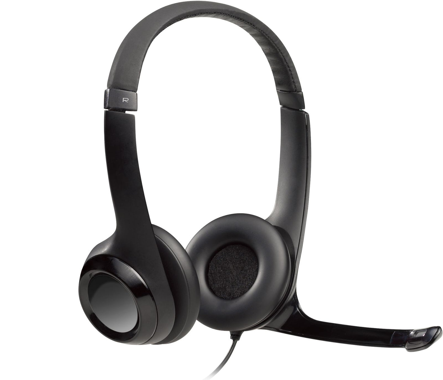 Logitech H390 USB Computer Headset with Noise-Cancelling Mic Enhanced Digital Sound In-Line Controls