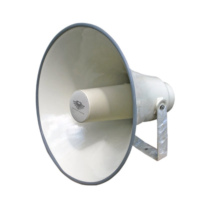 [CLEARANCE] KEVLER HF-203 20" 2-Way Aluminum HiFi PA Horn Speaker with Woofer and Dome Tweeter, 100V Multi TAP Function and Very Clear Vocals for Public Address and Outdoor Use
