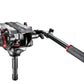 Manfrotto 504HD Fluid Video Head with 75mm Half Ball 504HD for Manfrotto Tripods for Vlogging, Photography