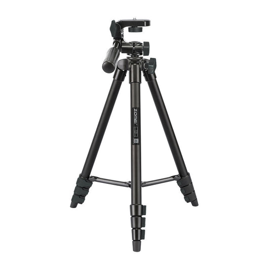 Zomei T70 Tripod Portable Extendable Stand Quick Release Mount with Arm, 4kg Load Capacity, and Travel Bag Case for Livestreaming, Vlogging, Photography