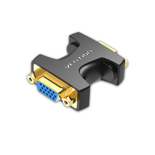 Vention VGA Adapter Coupler (Female to Female) 15 Pin 1080p 60Hz Gold-Plated for PC TV Monitor Projector (DDGBO)
