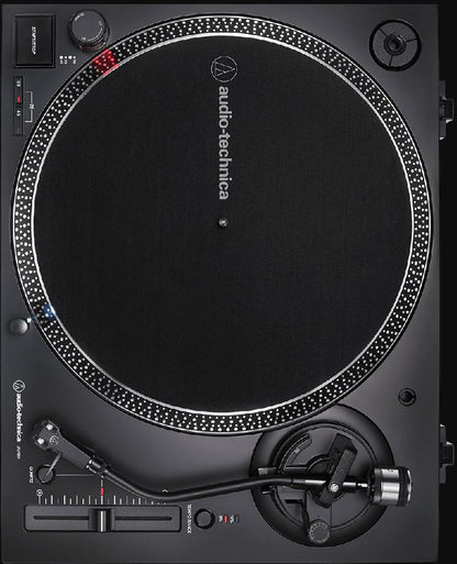 Audio-Technica AT-LP120XUSB Direct-Drive Turntable, Fully Manual, Hi-Fi, 3 Speed, Convert Vinyl to Digital, Anti-Skate and Variable Pitch Control (Analog & USB Silver)