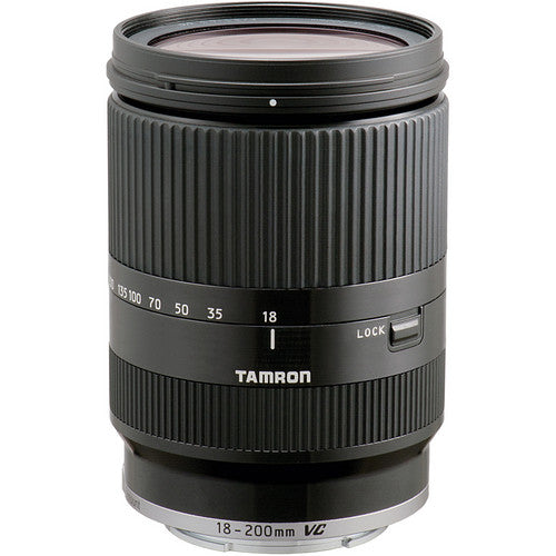Tamron B011SE18-200mm F/3.5-6.3 Di III VC Lens for Sony E Mount Cameras (Black)