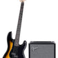 Fender Squier Affinity Series Precision Electric Bass Guitar PJ with Rumble 15-Watts Amplifier and Gig Bag Package (BROWN SUNBURST) PK BASSGB R15 BSB