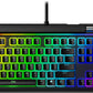 HyperX HKBE2X-1X-US/G Alloy Elite 2 Mechanical Gaming Keyboard ABS Pudding Keycaps, Media Controls, RGB LED Backlit Linear Switch, HyperX Red