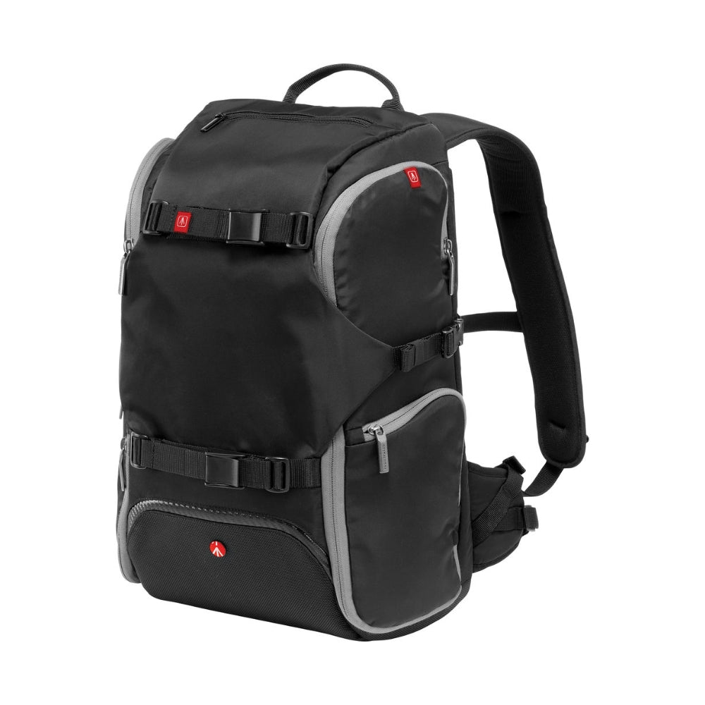 [CLEARANCE] Manfrotto MB MA TRV Advanced Travel Camera and Laptop Backpack with Tripod Compartment, Interchangeable Dividers, Accessory Pockets for Lens, Flash & Other Photography Accessories