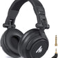 Maono AU-MH601 Professional DJ Studio Monitor Closed Back Headphones with 50mm Driver