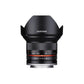 Samyang 12mm f/2.0 Manual Focus APS-C Wide Angle Prime Lens for Canon EF-M Mirrorless Camera with Extra Low Dispersion ED & Aspherical Elements | SY12M-M-BK