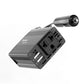 Yoobao 150W Smart Car Power Inverter 12V DC 220V AC with Dual USB Ports, Heat Dissipation Fan, and Indicator Light