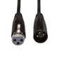 Hosa MBL-125 3-Pin 25ft XLR Female to Male Economy Microphone Audio Connector Cable 24 AWG