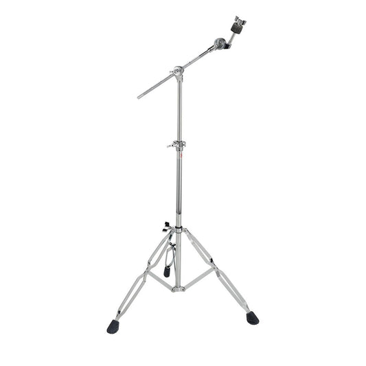 Gibraltar 4709 Lightweight Boom Cymbal Stand Adjustable with 57" Max Height, Double Braced Tripod Legs, Hideaway Arm for Drum Gigs