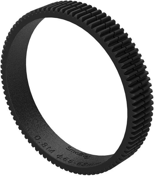 [CLEARANCE] SmallRig Seamless Focus Gear Ring with 0.8 MOD for Stable Focal Length Adjustment 62.5mm to 64.5mm 3291