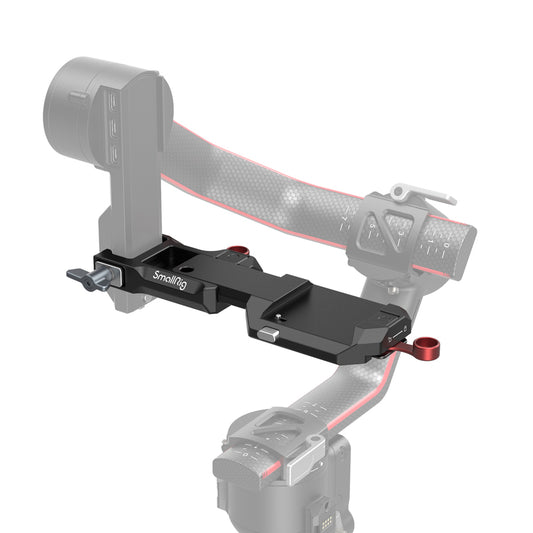 SmallRig Mounting Base Plate Stretchable with Quick Leveling for DJI RS2 Handheld Gimbal | Model - 3249