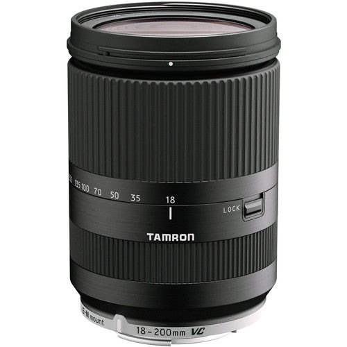 Tamron B011EM 18-200mm f/3.5-6.3 Di III VC Lens for Canon EF-M Mount (Black)