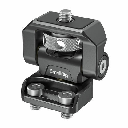 SmallRig Swivel and Tilt Adjustable Monitor Mount with 2 x 1/4"-20 Screws Mount 1.5kg Support Aluminum Construction Rubber Padding 2904B