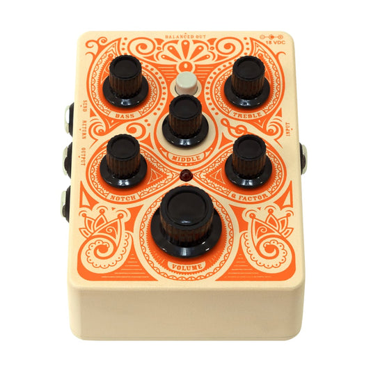 Orange Amps Acoustic Guitar Effects Preamp Pedal with EQ Controls, Buffered FX Loop, XLR Output