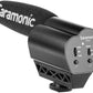 Saramonic VMIC Super-Cardioid Shotgun Condenser Video Microphone for DSLR Cameras, Black