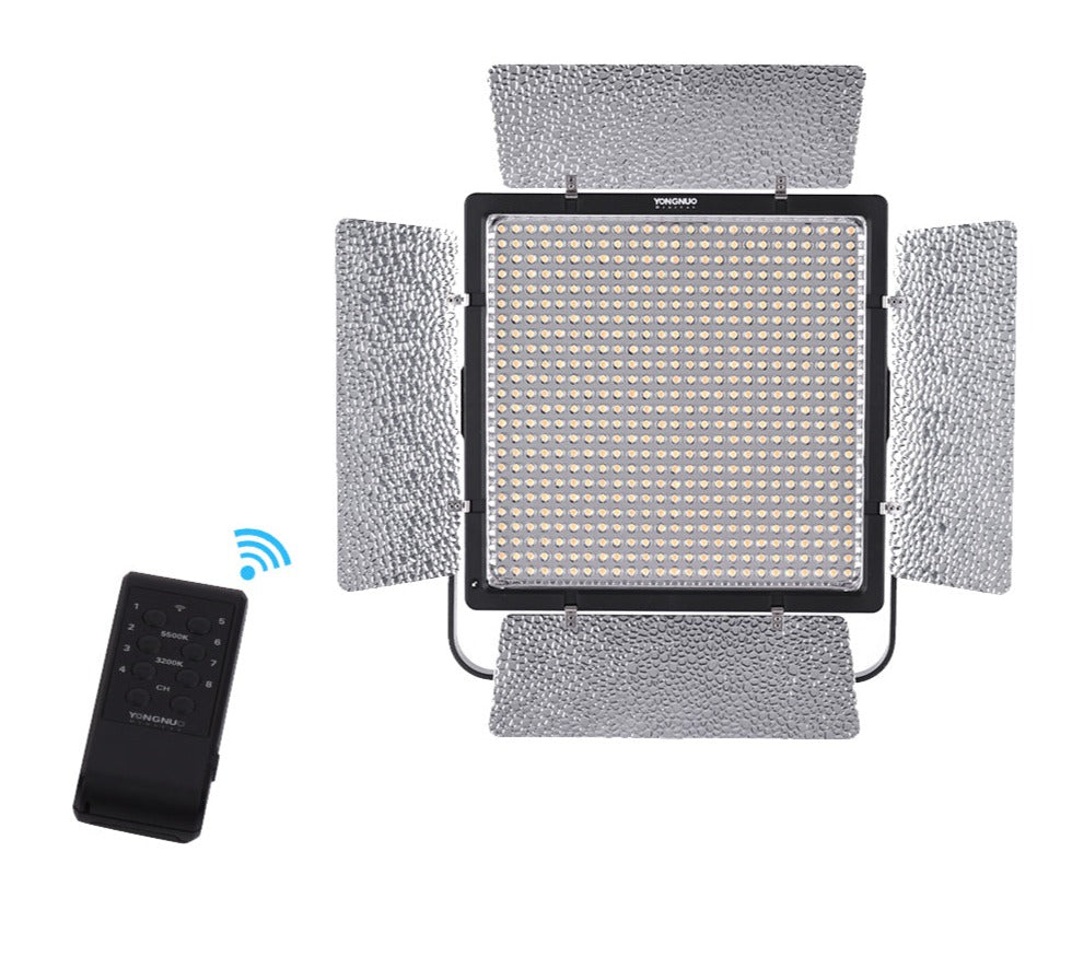 Yongnuo YN860 LED Video Light 3200K-5500K Bi-Color Pro Fill Light w/CT Filters Remote Controller Support APP Remote Control