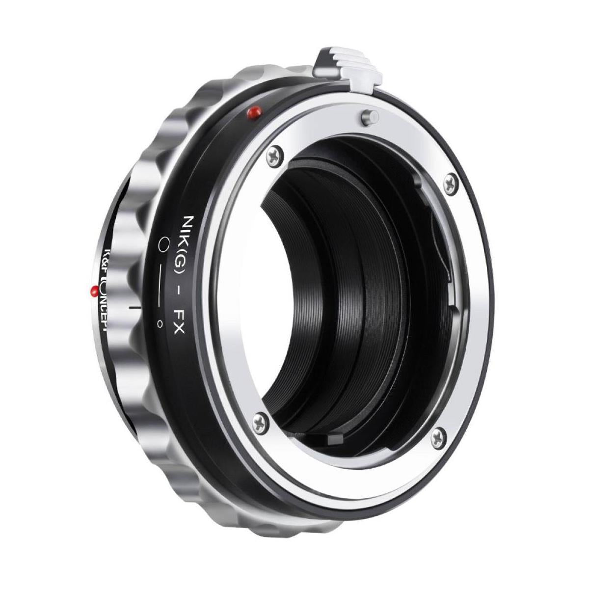 K&F Concept KF06-109 Nikon G/F/AI/AIS/D Lenses to Fuji X Body Camera Mount Adapter