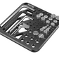 Smallrig MD3184 Storage Plate Kit for Most Commonly Used Camera Rig Screws and Hex Keys