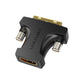 Vention DVI Male (24+1) to HDMI Female Adapter 1080p 60Hz Gold-Plated with Bidirectional Transmission (AILBO)