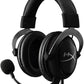 HyperX KHX-HSCP-GM Cloud II Gaming Headset, Memory Foam Ear Pads, Detachable Microphone for PC, PS4, Xbox One - Gun Metal