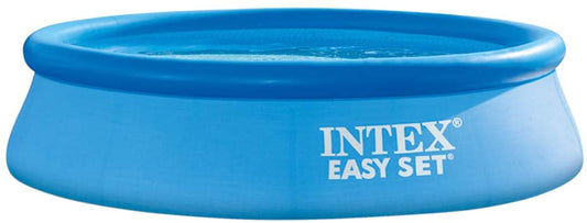 Intex 28120 Inflatable Easy Set 10ft x 30in Swimming Pool for Outdoor and Backyard Pool (Blue)