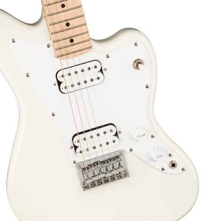Squier by Fender Mini Jazzmaster HH Electric Guitar SQ MINI JAZZMASTER HH LRL with Maple Fingerboard 2 Humbucking Pickups (3 Colors)