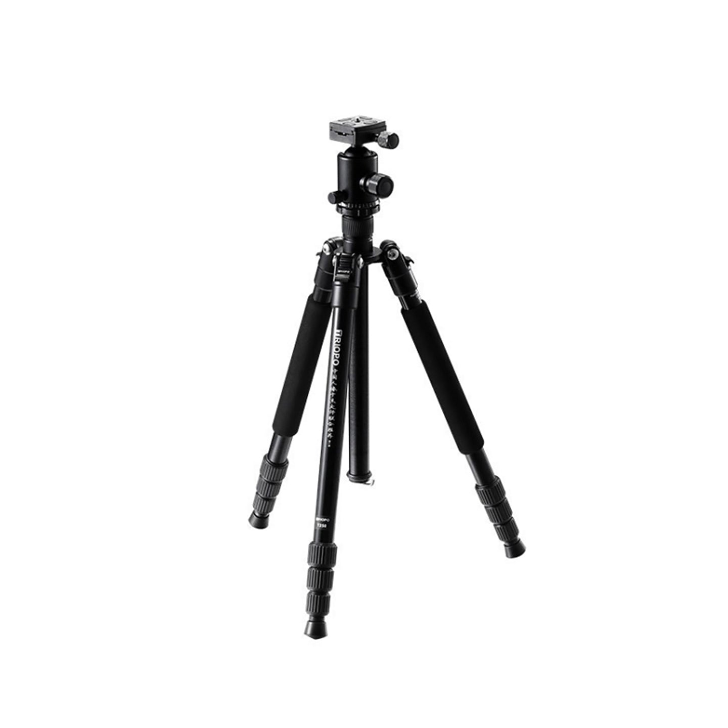 Triopo T258 Portable Professional Tripod Monopod with D2 Ball Head, 15kg Load Capacity for Travel, Film, Photography, Television | T258 D-2