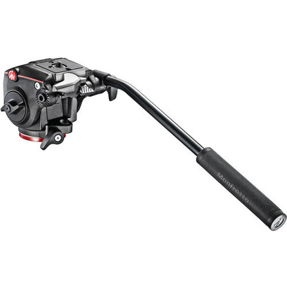 Manfrotto MHXPRO 2-Way Fluid Head, Pan-and-Tilt Head with 200PL-14 Quick Release Plate