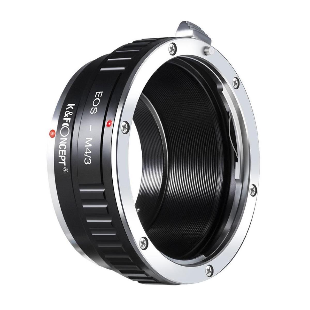 K&F Concept EOS-M4/3 High Precision Lens Adapter Mount for Canon EOS EF EF-S Lens to M4/3 Micro Four Thirds MFT Mount Camera Body