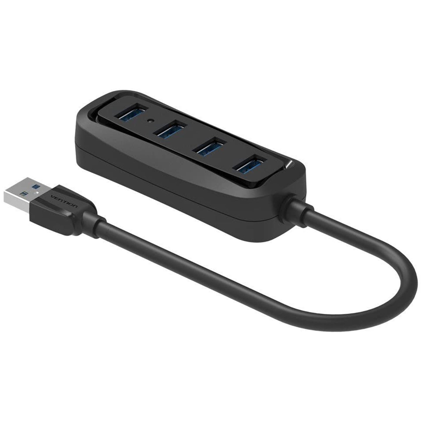 Vention USB 2.0 Hub 4-Ports 480Mbps High-Speed Transfer with LED Indicator Lamp (Different Cable Lengths Available) (VAS-J43)