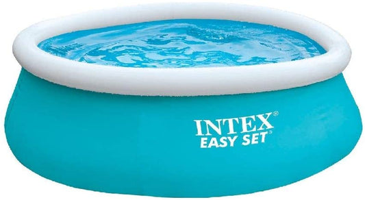Intex 28101 6ft x 20in Inflatable Easy Set Round Outdoor Swimming Pool