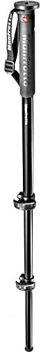 Manfrotto MPMXPROA3 - XPRO Prime Base 3-Section Aluminum Monopod for Vlogging, Photography