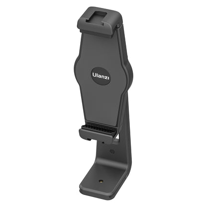 Ulanzi ST-20 20 Plastic Tablet Clamp Holder 22cm Stretchable Range with Horizontal / Vertical Shooting 360 Rotation 2 Cold Shoes Quick Plate
