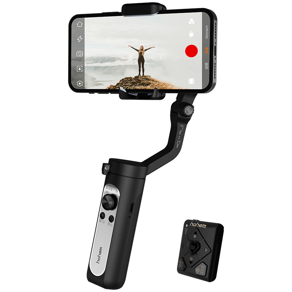 Hohem iSteady X2 3-Axis Smartphone Gimbal Stabilizer 10h Runtime with Wireless Remote Face and Object Tracking