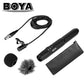 Boya BY-M11OD Professional Omnidirectional XLR Lavalier Microphone System for Interview Film Theater Stage Audio Recording Mic