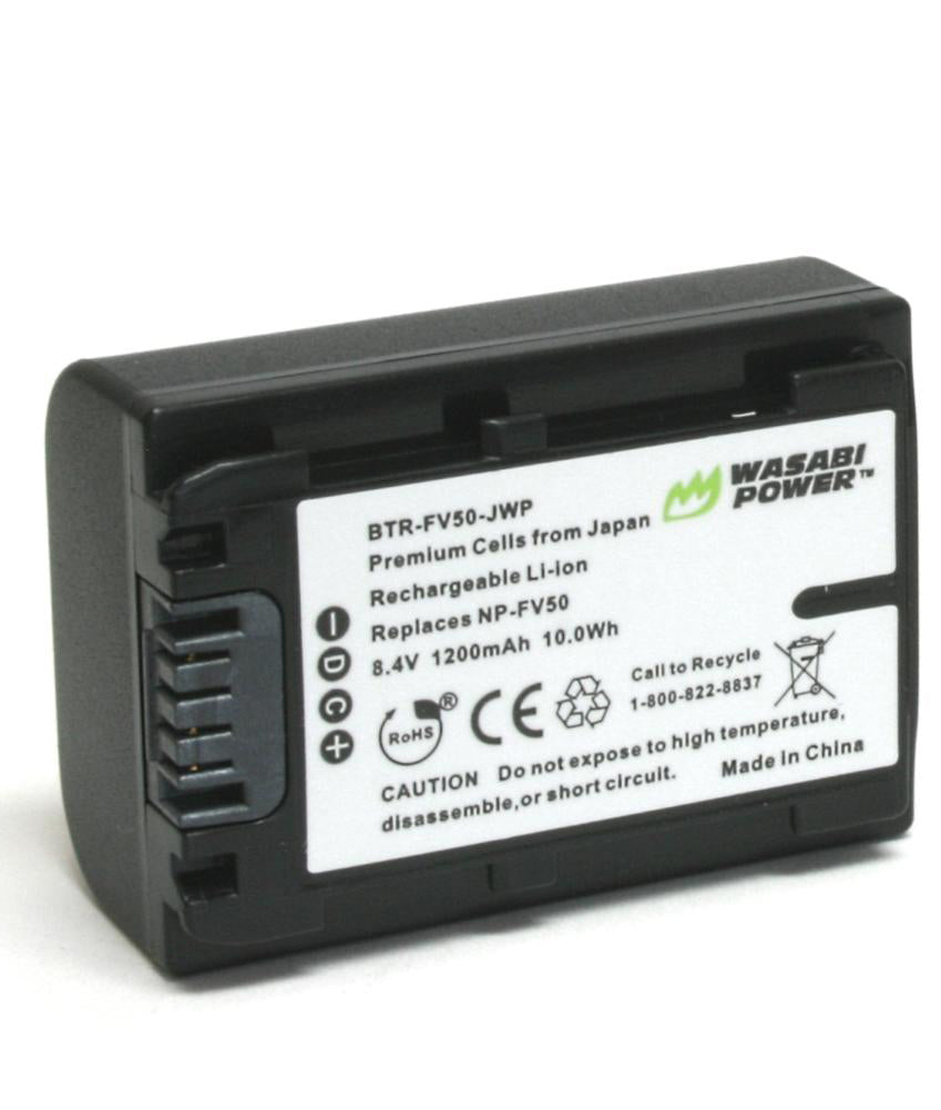 Wasabi Power Battery for Sony NP-FV30, NP-FV40, NP-FV50