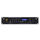 KEVLER GX-7000 1500W X2 High Power Integrated Amplifier with USB and Bluetooth Function, LCD Display, 3 Microphone Input, Mic Priority Function, Feedback Reducer, Mic and Effects Master Control and Speakon Terminal