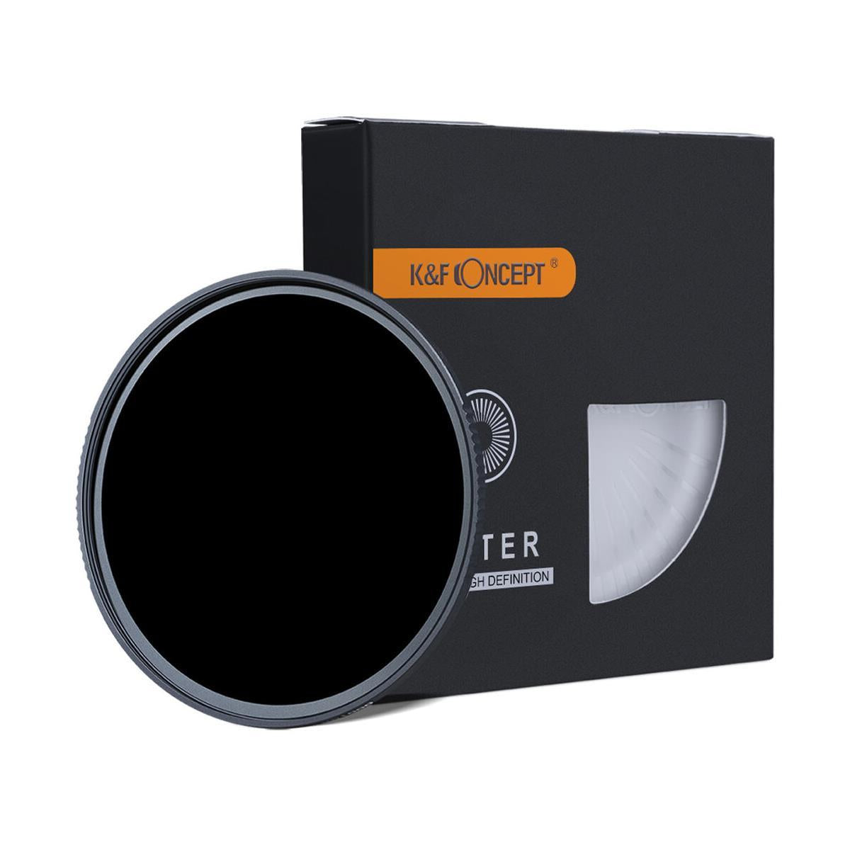 K&F Concept KF01-1234 NANO-X HD Green Multi-Coated Waterproof Optics ND1000 Filter (62mm)