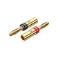 Vention Gold-Plated Banana Audio Plug Connector Head with Color Coded Rings, Copper Alloy Body, Screw Set for Speakers and Amplifiers | BFDJ0-2