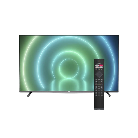 Philips 65" 4K UHD Smart LED Android TV with Quad Core Processor, 8GB Memory, Supports Major HDR Formats, Dolby Vision and Dolby Atmos and HDMI / EasyLink Connection (65PUD7906/71)